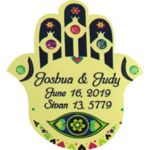 Foil gift label J43