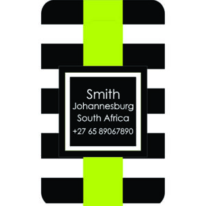 Luggage label 157