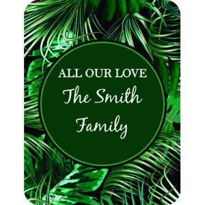 Gift label 1216