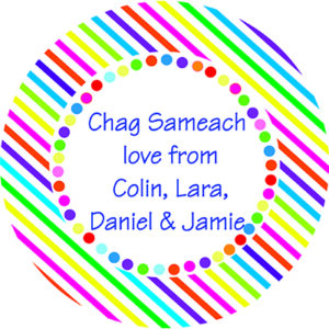 Gift label J 37